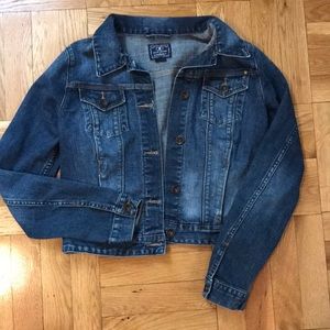 Lucky Brand Cropped Jean Jacket